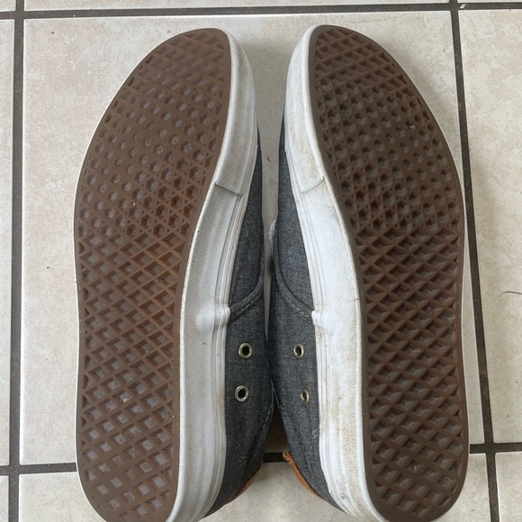 Vans Men's Gray Casual Shoes Size 11.5 - Picture 4 of 7